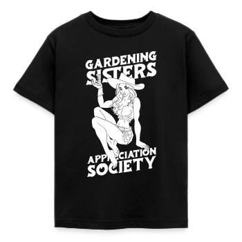 Jardinier amateur jardinier jardinier - T-shirt Enfant - noir - Devant - AI Model Kid Female (0cm)