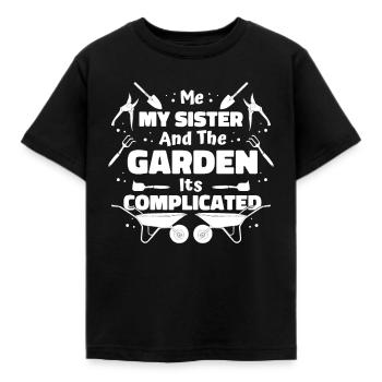 Jardinier amateur jardinier jardinier - T-shirt Enfant - noir - Devant - AI Model Kid Female (0cm)