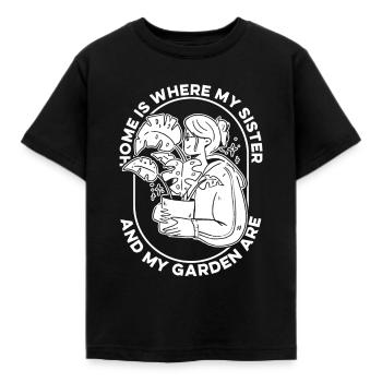 Jardinier amateur jardinier jardinier - T-shirt Enfant - noir - Devant - AI Model Kid Female (0cm)