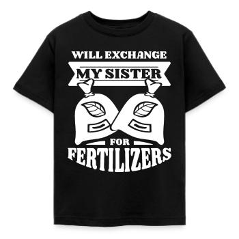 Jardinier amateur jardinier jardinier - T-shirt Enfant - noir - Devant - AI Model Kid Female (0cm)