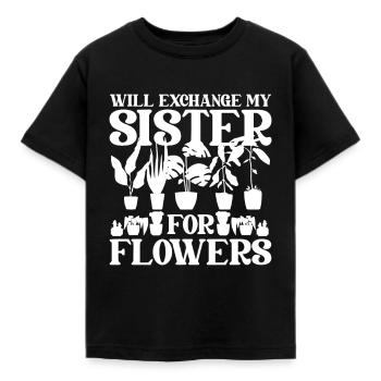 Jardinier amateur jardinier jardinier - T-shirt Enfant - noir - Devant - AI Model Kid Female (0cm)