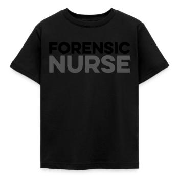 Krankenschwester Infirmière médico-légale - T-shirt Enfant - noir - Devant - AI Model Kid Female (0cm)