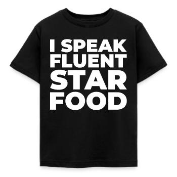 Critique gastronomique - T-shirt Enfant - noir - Devant - AI Model Kid Female (0cm)
