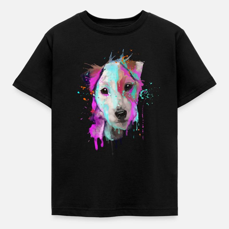 Parson Russell Terrier - Kinder T-Shirt - Schwarz