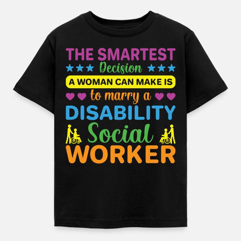 The Smartest Decision A Woman Can Make - Kinder T-Shirt - Schwarz