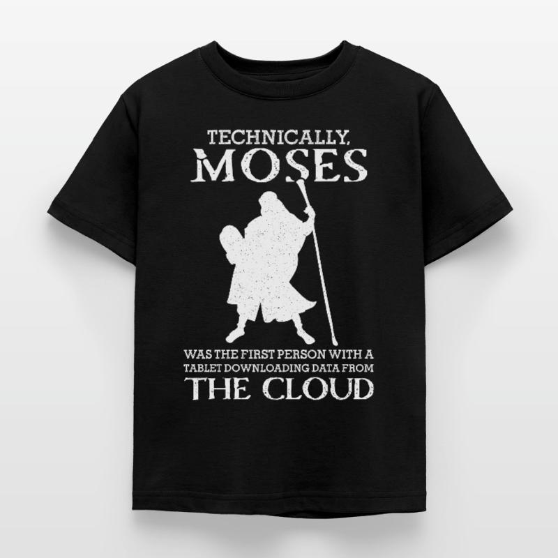 Moises First upload data tablette anglaise T-shirt Enfant