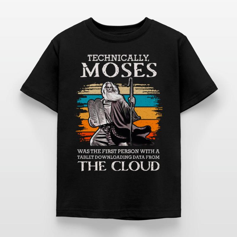 Moises First upload data tablette anglaise T-shirt Enfant