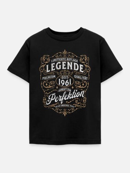 Anniversaire 62e anniversaire Mme Mann 1961 Drôle - T-shirt Enfant - noir