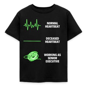 Cadre supérieur Professionnel - T-shirt Enfant - noir - Devant - AI Model Kid Female (0cm)