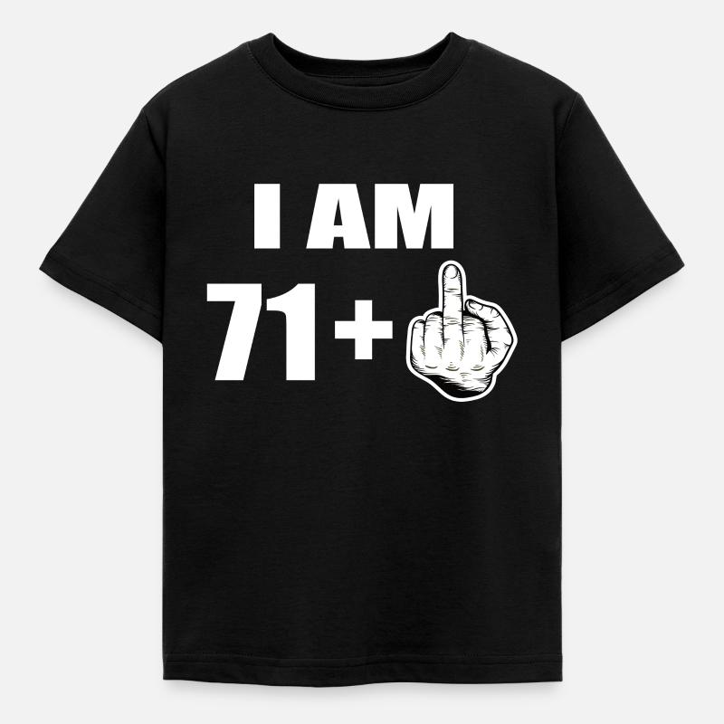 72e anniversaire - T-shirt Enfant - noir