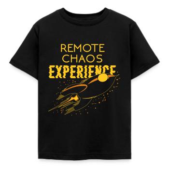 Remote Chaos Experience - Kinder T-Shirt - Schwarz - Vorne - AI Model Kid Female (0cm)
