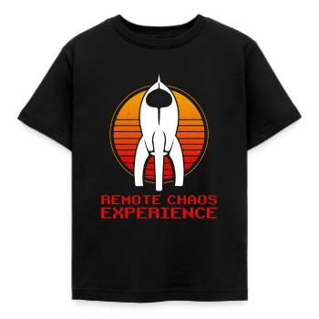 Remote Chaos Experience - Kinder T-Shirt - Schwarz - Vorne - AI Model Kid Female (0cm)