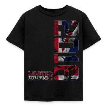 ANGLETERRE ÉDITION LIMITÉE 2016 ROYAUME-UNI 9E ANNIVERSAIRE - T-shirt Enfant - noir - Devant - AI Model Kid Female (0cm)