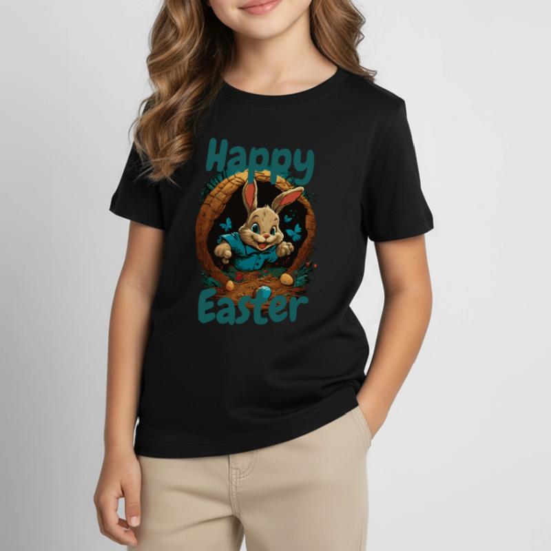 happy Easter Easter in the Easter basket Easter Kids' T-Shirt