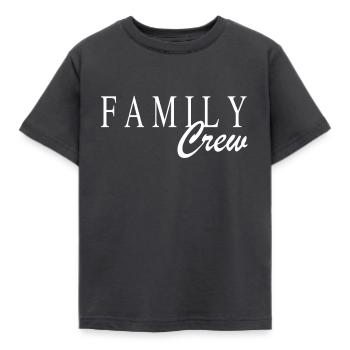 Équipage familial - T-shirt Enfant - charbon - Devant - AI Model Kid Female (0cm)