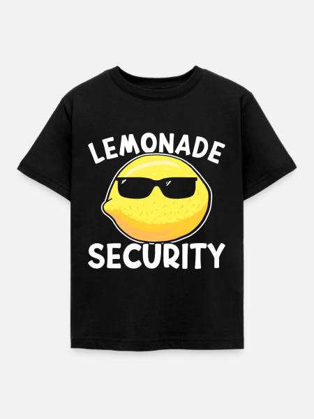 Limonaden-Stand - Kinder T-Shirt - Schwarz