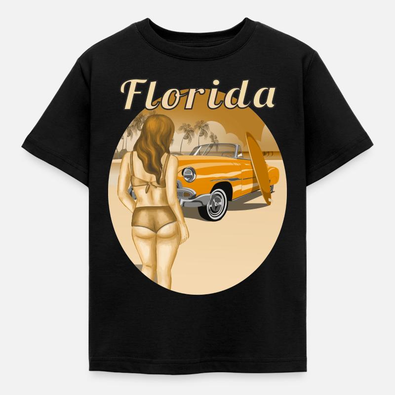 Floride - T-shirt Enfant - noir