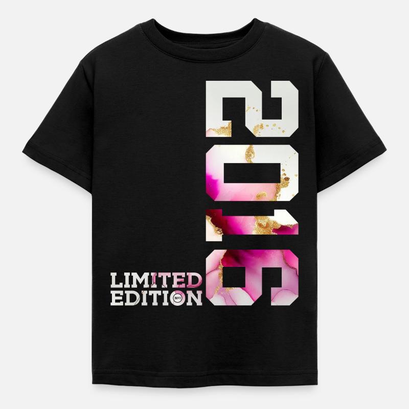 10. GEBURTSTAG LIMITED EDITION 2016 - Kinder T-Shirt - Schwarz