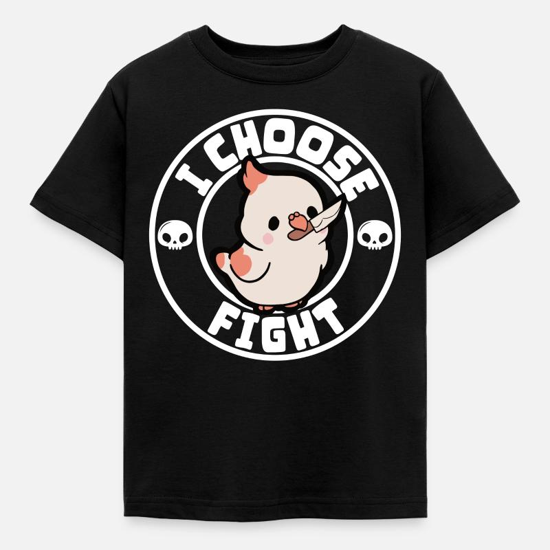 Je choisis le combat - T-shirt Enfant - noir