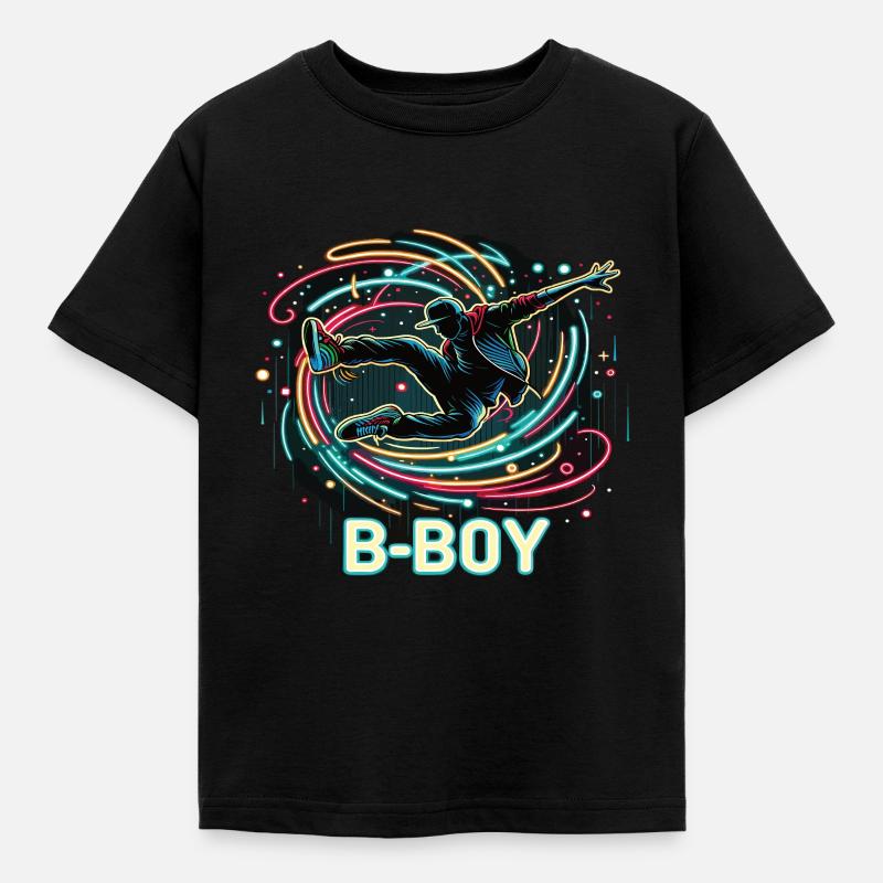 Breakdance Breakdancer Breakdance Enfants - T-shirt Enfant - noir