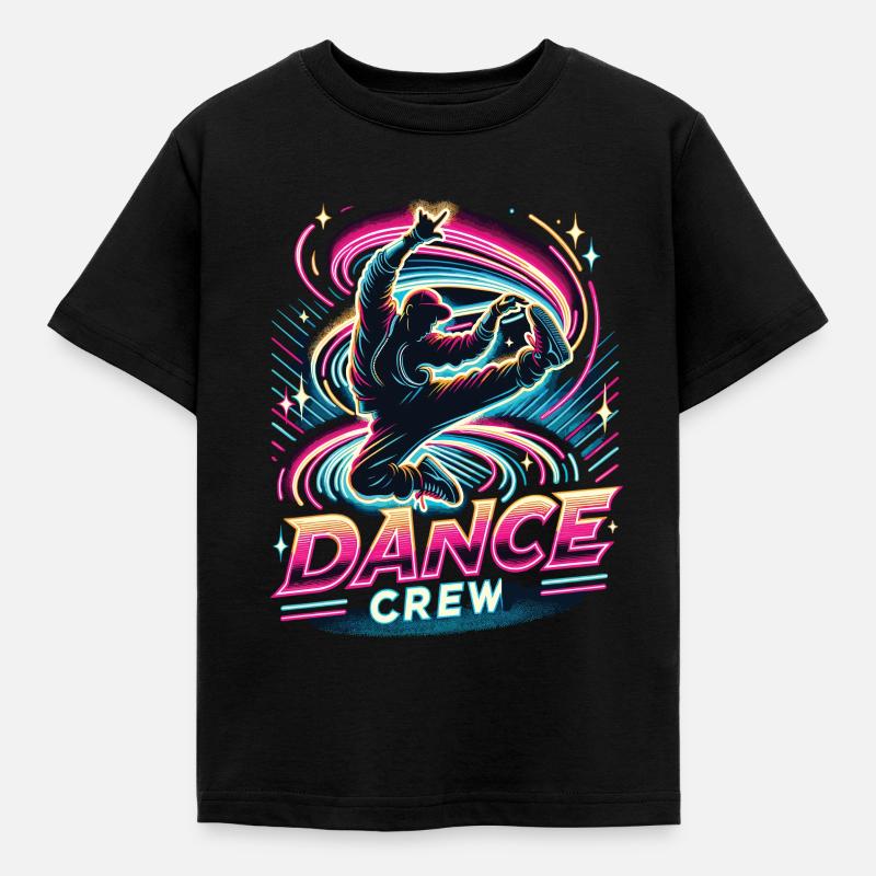 Équipe de danse Breakdance - T-shirt Enfant - noir
