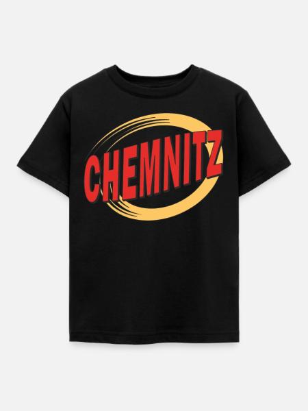 CHEMNITZ - Kinder T-Shirt - Schwarz