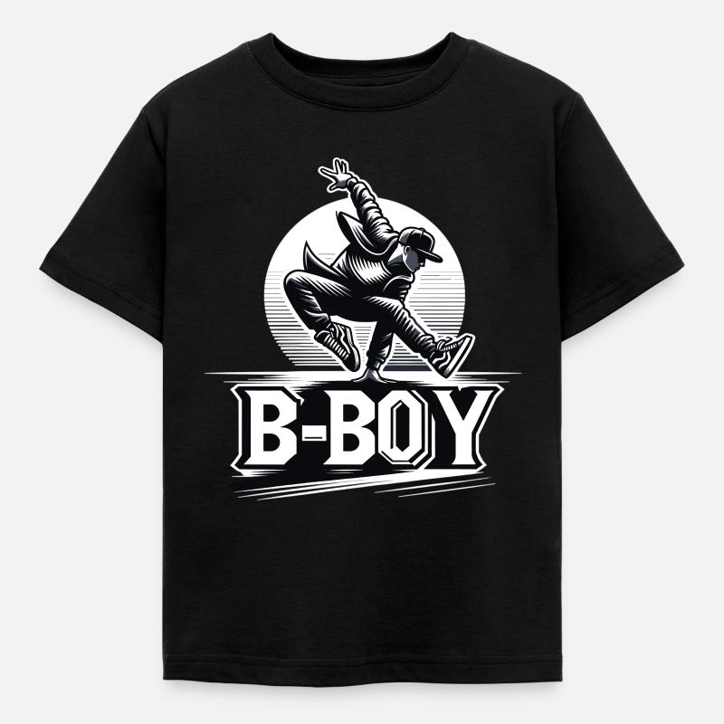 Breakdance Breakdancer Breakdance Enfants - T-shirt Enfant - noir
