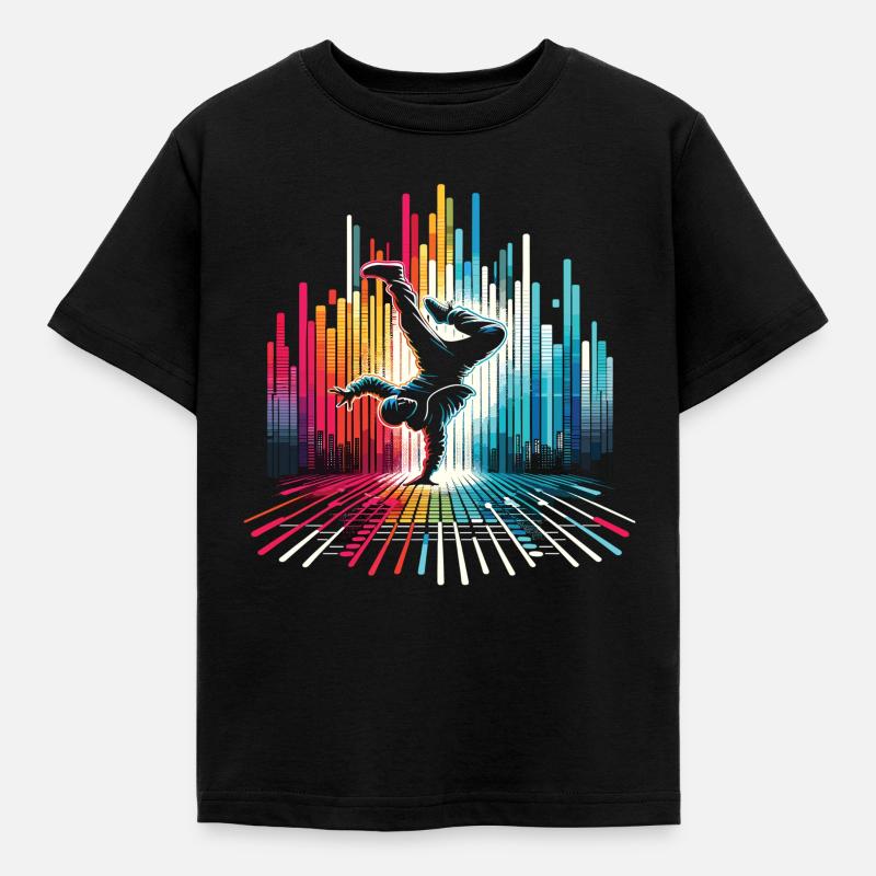 Breakdance Breakdancer Breakdance Enfants - T-shirt Enfant - noir