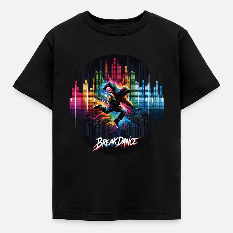 Breakdance Breakdancer Breakdance Enfants - T-shirt Enfant - noir