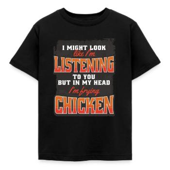 Rêverie culinaire - T-shirt Enfant - noir - Devant - AI Model Kid Female (0cm)