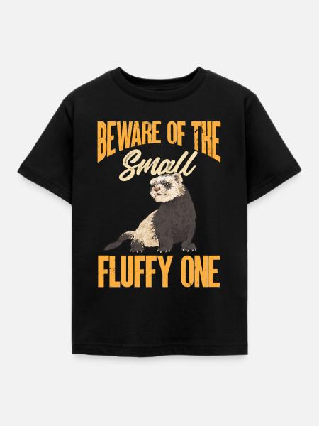 Frettchen Besitzer Frettchen - Kinder T-Shirt - Schwarz
