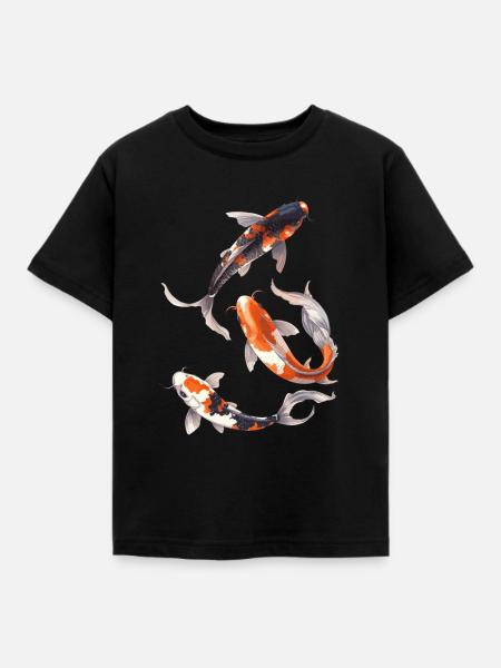 Koi Carp Best Selling T-Shirt - Kids' T-Shirt - black