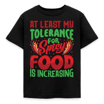 Vêtements d’amateurs de cuisine épicée pour les amateurs de cuisine - T-shirt Enfant - noir - Devant - AI Model Kid Female (0cm)