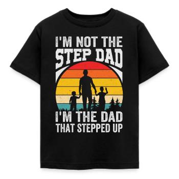 Paternité Enfants Amant Père Vêtements - T-shirt Enfant - noir - Devant - AI Model Kid Female (0cm)