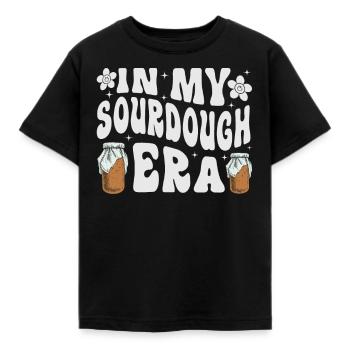 Des marchands de levain, des boulangers de levure passionnés par la pâtisserie - T-shirt Enfant - noir - Devant - AI Model Kid Female (0cm)