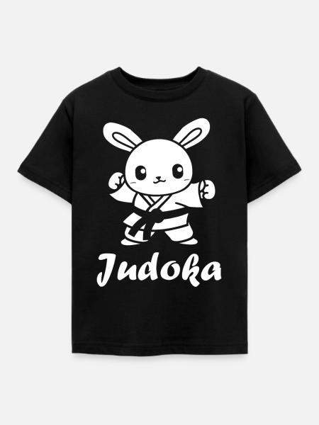 Judo - Kinder T-Shirt - Schwarz