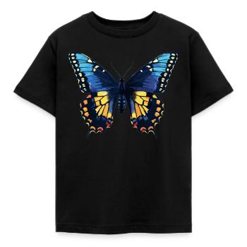 papillon papillons papillon papillon - T-shirt Enfant - noir - Devant - AI Model Kid Female (0cm)