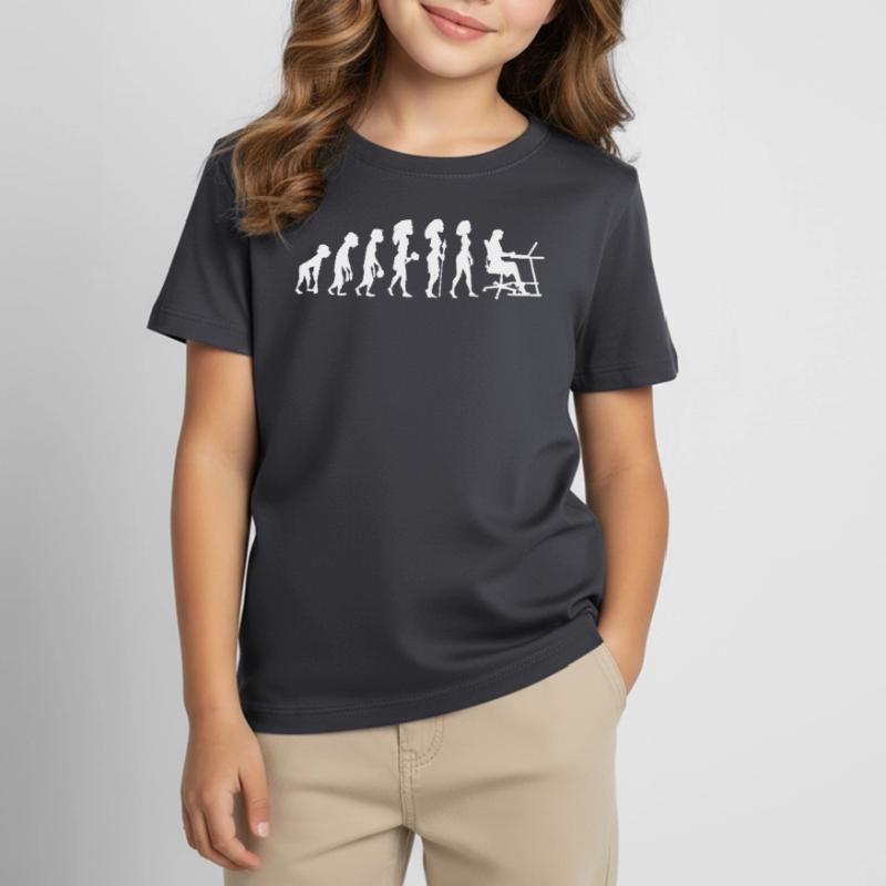 Évolution vers le programmeur informatique T-shirt Enfant