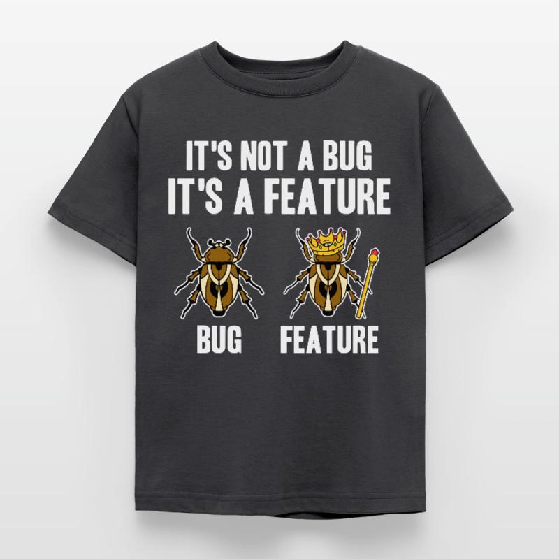 Programmierer Informatiker Nerd IT Admin Coder EDV Kinder T-Shirt