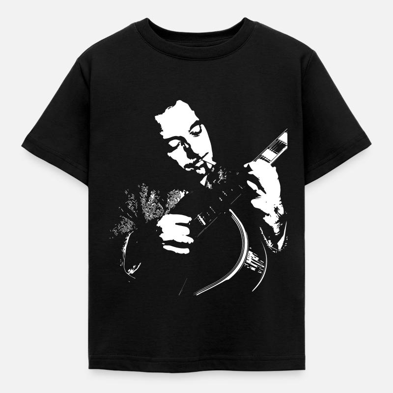Django Reinhardt - T-shirt Enfant - noir