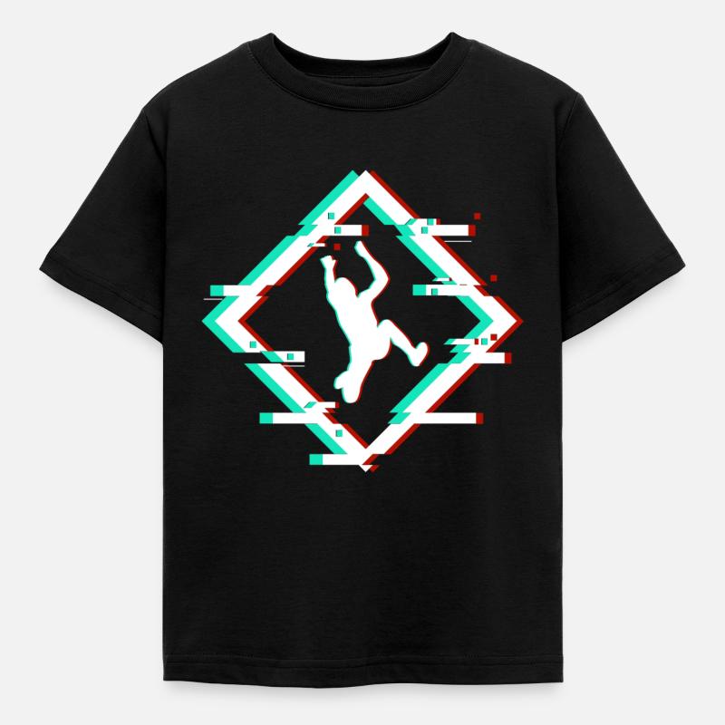 parkour - T-shirt Enfant - noir