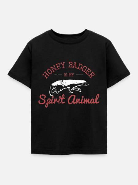 Ratel - Kinder T-Shirt - Schwarz