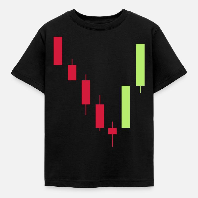 trading - Kids' T-Shirt - black