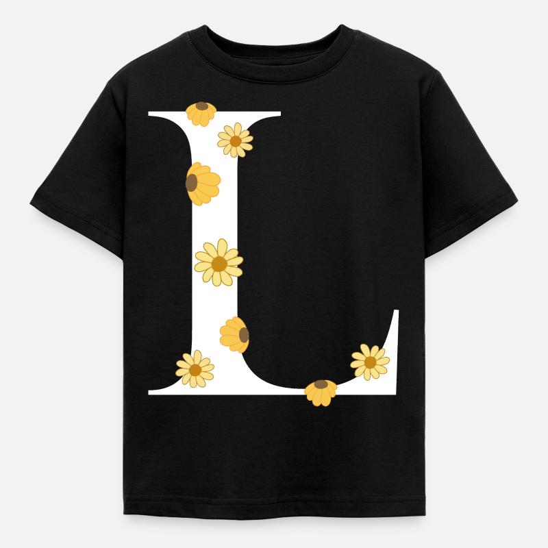 L - Kinder T-Shirt - Schwarz