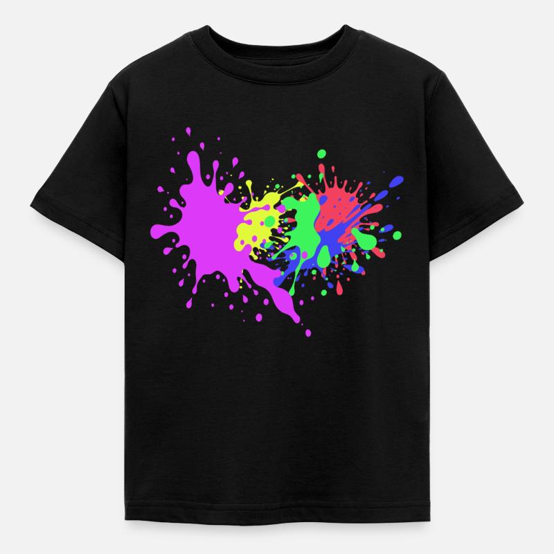 Party Geschenk extravagant - Kinder T-Shirt - Schwarz