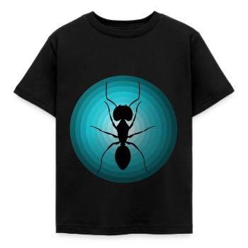 Ants - Kids' T-Shirt - black - Front - AI Model Kid Female (0cm)