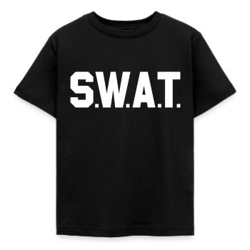 Ăquipe SWAT - T-shirt Enfant - noir - Devant - AI Model Kid Female (0cm)