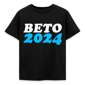 Beto 2024 - Kids' T-Shirt - black - Front - AI Model Kid Female (0cm)