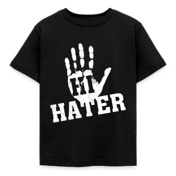 Salut Hater Bye Hater - T-shirt Enfant - noir - Devant - AI Model Kid Female (0cm)