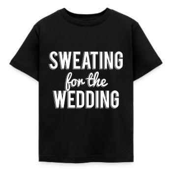 Transpiration pour le mariage - T-shirt Enfant - noir - Devant - AI Model Kid Female (0cm)